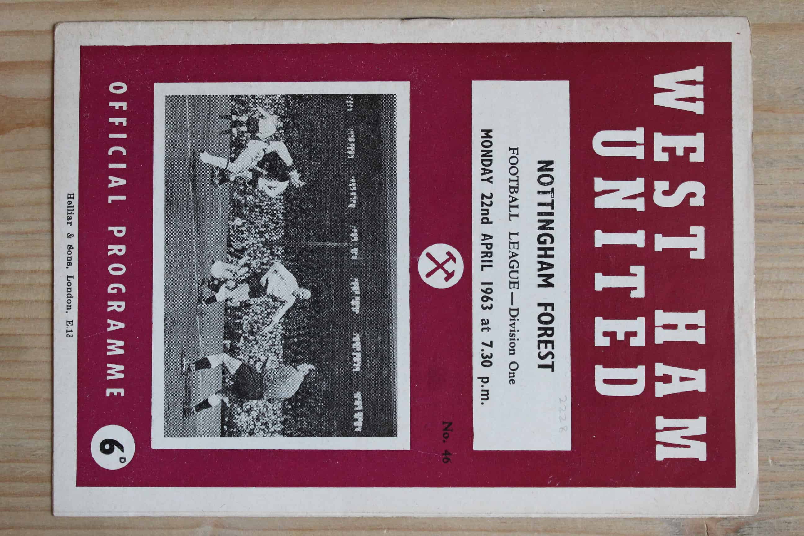 West Ham United FC v Nottingham Forest FC